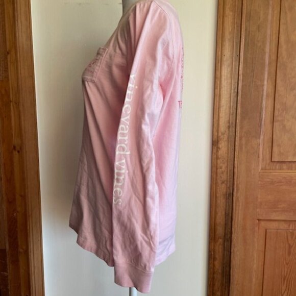 VINEYARD VINES Happy Mother’s Day Whale Filled Pink Long Sleeve T Shirt … - Picture 11 of 14